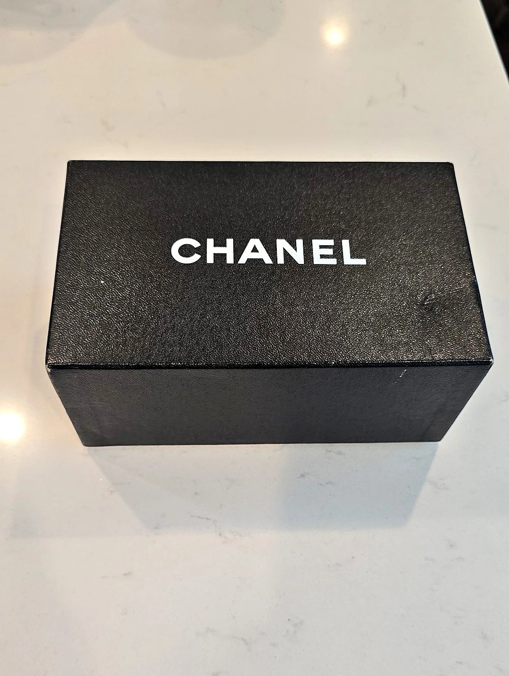 Chanel Sunglasses Box in Black